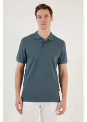 Buratti Men's Polo Neck t Shirt - 100% Cotton, Regular Fit, Buttoned 5902127