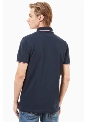 Timberland تي شيرت رجالي باللون الأزرق الداكن (رمز الموديل: tb0a26ms4331)