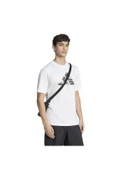 adidas تي شيرت رجالي بشعار مموه M C Jı6770 أسود/أسود/أبيض