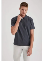 Defacto Regular Fit Short Sleeve Cotton Polo T-Shirt B0643Axns