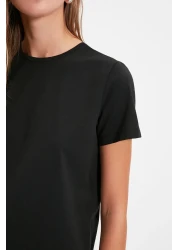  Collection حزمة من 2 تي شيرت محبوك مصنوع من القطن بنسبة 100% - رقبة دائرية، متعدد الألوان TWOSS20TS0141