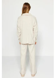  Collection Wide Fit Zippered Knitwear Set - TWOAW24AU00026