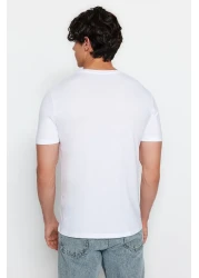  Collection Black-White-Navy Slim/Narrow Cut 5-Pack 100%Too T-Shirt Tmnaw20Ts0243