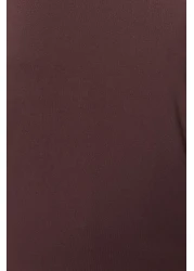  Collection Brown-Beige 100% Cotton 2-Pack Basic Crew Neck Knitted T-Shirt TWOSS20TS0141