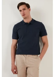 Buratti تي شيرت قطني بقصة عادية وأزرار وياقة بولو مكون من 5 قطع تي شيرت رجالي 5902127s5