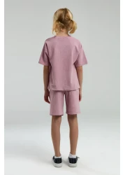 U.S. Polo Assn. U.S. Polo Assn. Girl's Pink Bermuda Suit