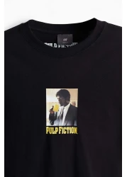 H&M Loose Fit Printed T-shirt