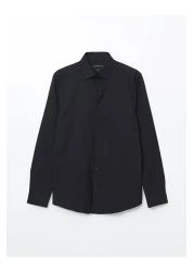 LC Waikiki قميص LCWAIKIKI رسمي بقصة ضيقة وأكمام طويلة للرجال