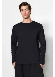  Collection Black-Navy-Anthracite Regular/Regular Cut 3 Pack Basic 100% Cotton Tok T-Shirt Tmnaw21Ts0197