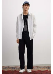 H&M Relaxed Fit Seersucker trousers