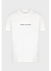 Armani Exchange Armani Exchange Cotton Embossed Logo Printed Regular Fit Cycling T-Shirt Men Xm000