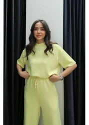 Havoş Yellow Darcy Modal Tracksuit Set