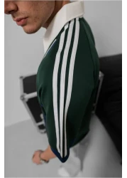 İLKCET MODA إيطاليا التطريز للجنسين تي شيرت كبير الحجم