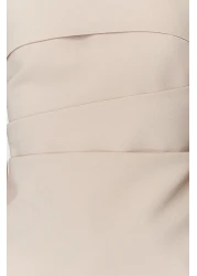  Collection بلوزة من فرو المنك بدون حمالات - منسوجة، مناسبة، TWOSS24BZ00348