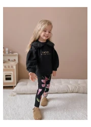 YİGİT BUTİK طقم بناتي مع طية صدر السترة من الترتر