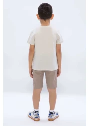 U.S. Polo Assn. Boy's Bermuda Set