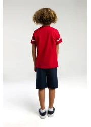 U.S. Polo Assn. U.S. Polo Assn. Boy's Red Bermuda Suit