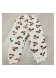 Süpermini 53-50-23 Mikili Patterned 2-Piece Girls Pajama Set 1-3 Years