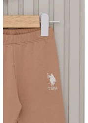 U.S. Polo Assn. Floral Pattern Licensed Baby Girl 3 Piece Set