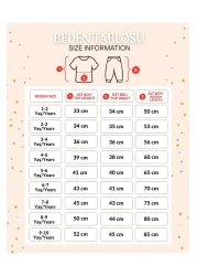 Hobidik Girls' Cotton Scallop Cream Bottom Top Set