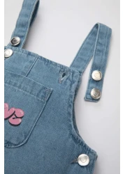 Defacto Baby Girl Disney Mickey & Minnie Strap Jean Dress C5473a524sm