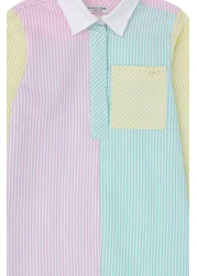 U.S. Polo Assn. Water Green Long Sleeve Girl's Dress -50282948-vr083