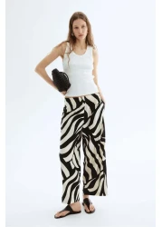 H&M Cropped pull-on trousers