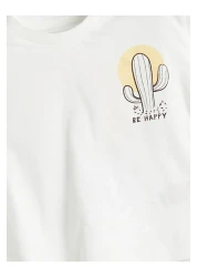 LC Waikiki New Season Printed Baby Boy T-Shirt and Shorts Set of 2 - S5Fs21Z1