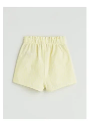 LC Waikiki Strawberry Embroidered Baby Girl Blouse and Shorts 2-Piece