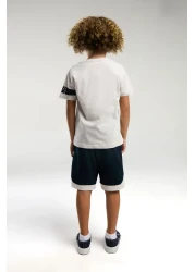 U.S. Polo Assn. Boy's Cream Bermuda Suit