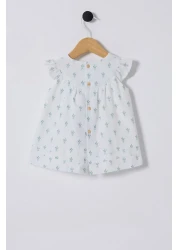 U.S. Polo Assn. U.S. Polo Assn Baby Dress, White Color