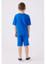 U.S. Polo Assn. Boy's Blue Bermuda Suit