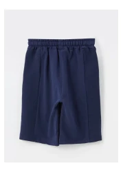 LC Waikiki LCW Crew Neck Printed Baby Boy T-Shirt and Shorts 2 Pieces Set