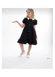 Zelhankids Wednesday Ready Collar Vintage Children's Dress