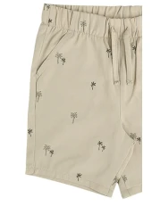 Kyron Boy's Patterned Short Sleeve Shirt and Shorts Set