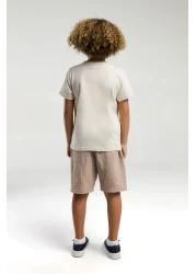 U.S. Polo Assn. يو اس بولو اسن. طفل ذكر، USPA، مرخص، بدلة علوية سفلية