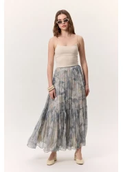 Manuka علامة Deçrül Deçrül Pileselein باللون الأزرق