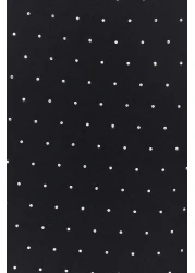  Collection Black Fitted Lined Shiny Stone Evening Dress Stylish Evening Dress Tprss23El00476