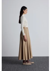 Manuka تنورة ذات ثنيات واسعة من Camelek