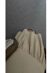 HAZELANNA Rose Cream Dress