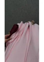 HAZELANNA Pink Dress with Double Stitched Straps