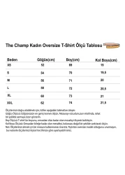 The Champ Clothing Unisex Oversize 100% Cotton Fruit Label White T-Shirt Reclaimed Vintage Style