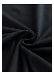 qubo sportswear & company Qubo Unisex Oversize Printed Cotton Crew Neck Short Sleeve T-Shirt