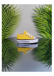 elma bebe Comfortable Fit Girl Boy Baby Unisex Baby Kids Short Lace-Up Linen Canvas Sneaker Sports Shoes