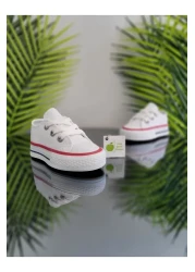 elma bebe Comfortable Fit Girl Boy Baby Unisex Baby Kids Short Lace-Up Linen Canvas Sneaker Sports Shoes