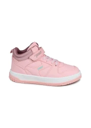 Jump 27758 Velcro High Top Rose Color Sneaker Comfortable Sports Shoes