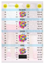 KCMN حذاء رياضي للأطفال من Elina Cool Lighted Orthopedic - PUDRA