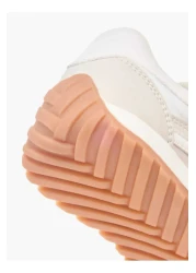 Juniors Panelled Sneakers with Hook and Loop Closure