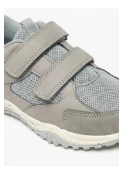 Juniors أحذية رياضية بألواح شبكية مع إغلاق بخطاف وحلقة