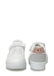 U.S. Polo Assn. UNIV 4FX White Girls' Sneaker